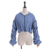 ボリューム袖シアーブルゾン | axes femme | 詳細画像8 