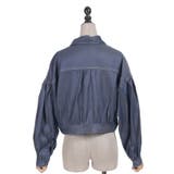 リボン付きデニムジャケット | axes femme | 詳細画像12 