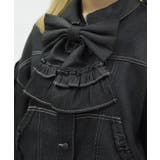 リボン付きデニムジャケット | axes femme | 詳細画像7 