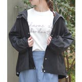 黒 | 撥水加工マウンテンパーカー | axes femme