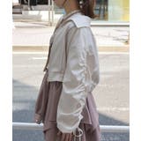 ドロストスリーブシャツブルゾン | axes femme | 詳細画像2 