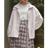 撥水加工レース袖ブルゾン | axes femme | 詳細画像10