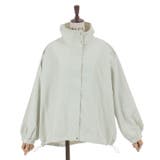 撥水加工レース袖ブルゾン | axes femme | 詳細画像14