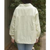 撥水加工レース袖ブルゾン | axes femme | 詳細画像3