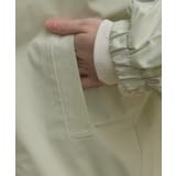 撥水加工レース袖ブルゾン | axes femme | 詳細画像4