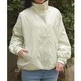 撥水加工レース袖ブルゾン | axes femme | 詳細画像7