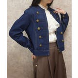 ナポレオンデニムジャケット | axes femme | 詳細画像9