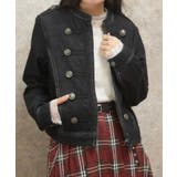 黒 | ナポレオンデニムジャケット | axes femme