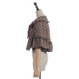 レース重ねリボンタイ付ケープ | axes femme | 詳細画像13 