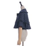 レース重ねリボンタイ付ケープ | axes femme | 詳細画像18 