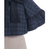 レース重ねリボンタイ付ケープ | axes femme | 詳細画像21 