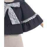 レース重ねリボンタイ付ケープ | axes femme | 詳細画像28 