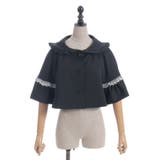 レース重ねリボンタイ付ケープ | axes femme | 詳細画像29 