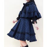 レース重ねリボンタイ付ケープ | axes femme | 詳細画像5 