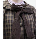 レース重ねリボンタイ付ケープ | axes femme | 詳細画像7 