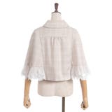 リボンビット付きケープジャケット | axes femme | 詳細画像24 