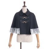 リボンビット付きケープジャケット | axes femme | 詳細画像7 