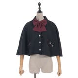 バイカラーリボン付きケープ | axes femme | 詳細画像11 