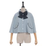 バイカラーリボン付きケープ | axes femme | 詳細画像16 