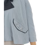 バイカラーリボン付きケープ | axes femme | 詳細画像20 