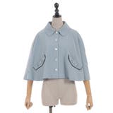 バイカラーリボン付きケープ | axes femme | 詳細画像21 