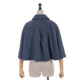 バイカラーリボン付きケープ | axes femme | 詳細画像26 