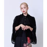 黒 | ドロストリボン総レースボレロ | axes femme