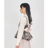 バックリボンペプラムビスチェ | axes femme | 詳細画像2