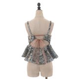 バックリボンペプラムビスチェ | axes femme | 詳細画像6