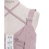 コルセット風デザインビスチェ | axes femme | 詳細画像12