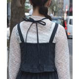 コルセット風デザインビスチェ | axes femme | 詳細画像3