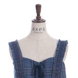 タータンチェック編上ビスチェ | axes femme | 詳細画像16 