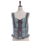 タータンチェック編上ビスチェ | axes femme | 詳細画像21 