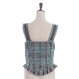 タータンチェック編上ビスチェ | axes femme | 詳細画像23 