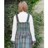 タータンチェック編上ビスチェ | axes femme | 詳細画像3 