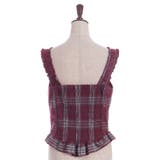 タータンチェック編上ビスチェ | axes femme | 詳細画像8 