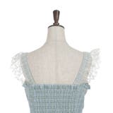 チェックレースフリルビスチェ | axes femme | 詳細画像13 