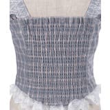 チェックレースフリルビスチェ | axes femme | 詳細画像20 