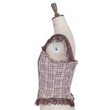 チェックレースフリルビスチェ | axes femme | 詳細画像23 