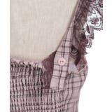 チェックレースフリルビスチェ | axes femme | 詳細画像28 