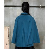 クロス刺繍ケープコート | axes femme | 詳細画像6