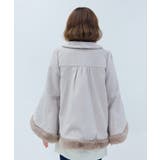 ベルスリーブＡラインコート | axes femme | 詳細画像3 