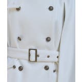 ダブルボタンケープコート | axes femme | 詳細画像10 