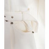 ダブルボタンケープコート | axes femme | 詳細画像16 