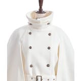 ダブルボタンケープコート | axes femme | 詳細画像18 