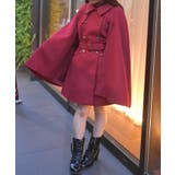 ダブルボタンケープコート | axes femme | 詳細画像5 