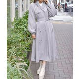 ラベンダー | フード付トレンチコート | axes femme