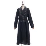 チェーン付異素材切替コート | axes femme | 詳細画像13 