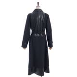 チェーン付異素材切替コート | axes femme | 詳細画像15 