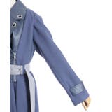 チェーン付異素材切替コート | axes femme | 詳細画像23 